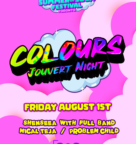 Colours A Pre Caribana Soca Affair